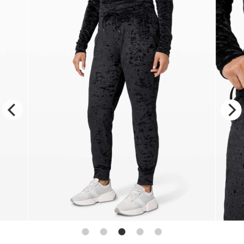 Lululemon Ready to Crush black jogger pants
